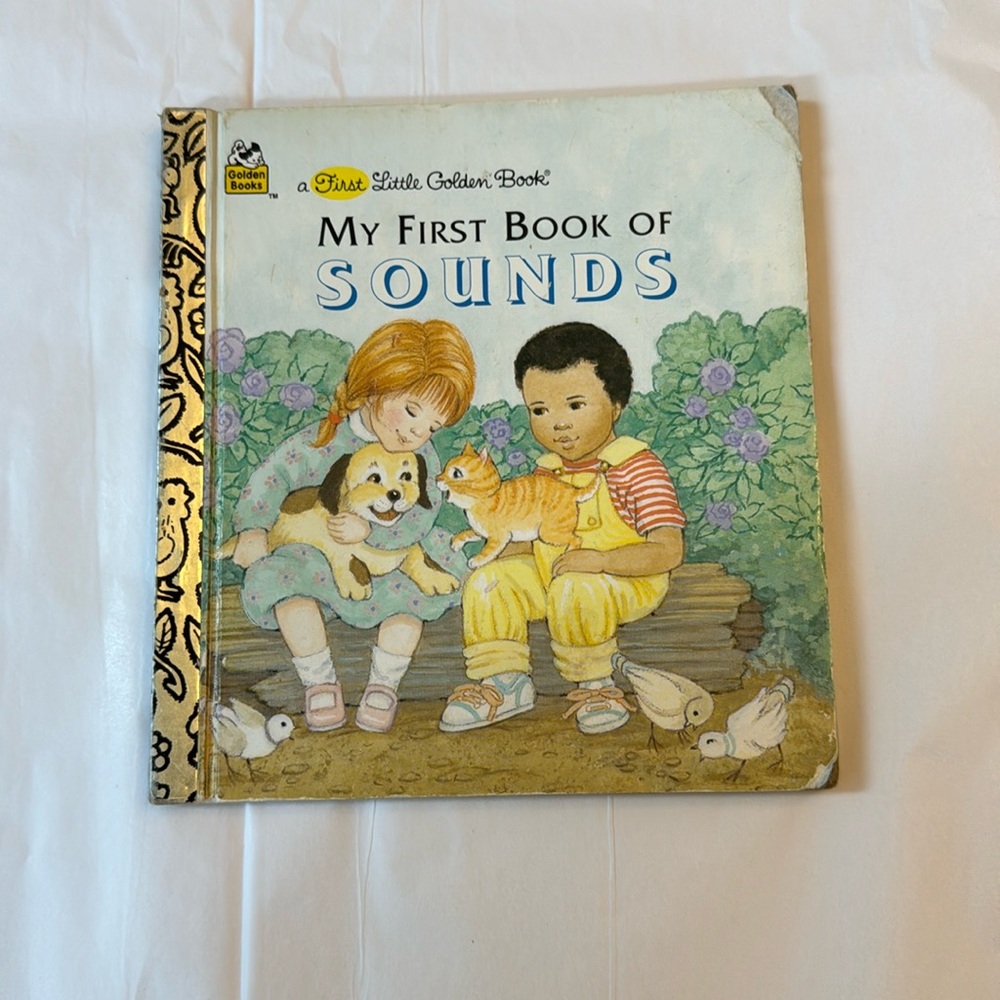 COPY - 🎁5/10.00🎁 A First Little Golden Book , My First Book of Sounds ,no writi…